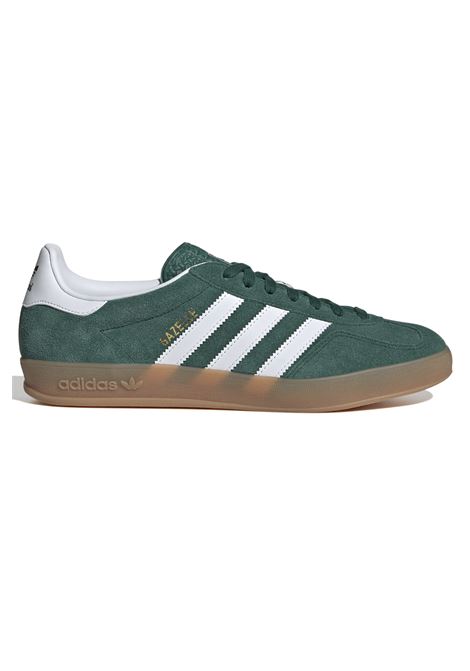 Adidas Gazelle Indoor Shoes Green Gum Unisex ADIDAS ORIGINALS | Sneakers | JI2062-